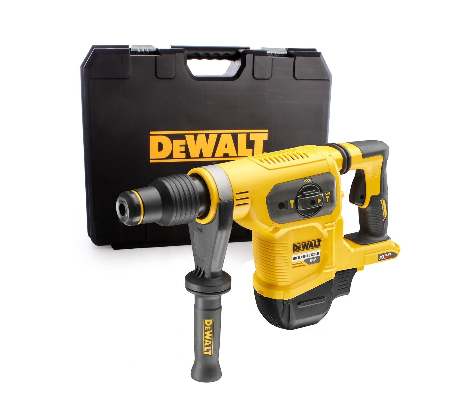 Cordless hammer drill DeWalt DCH481N-XJ, 54 V, 6,1 J, SDS-Max carrying case