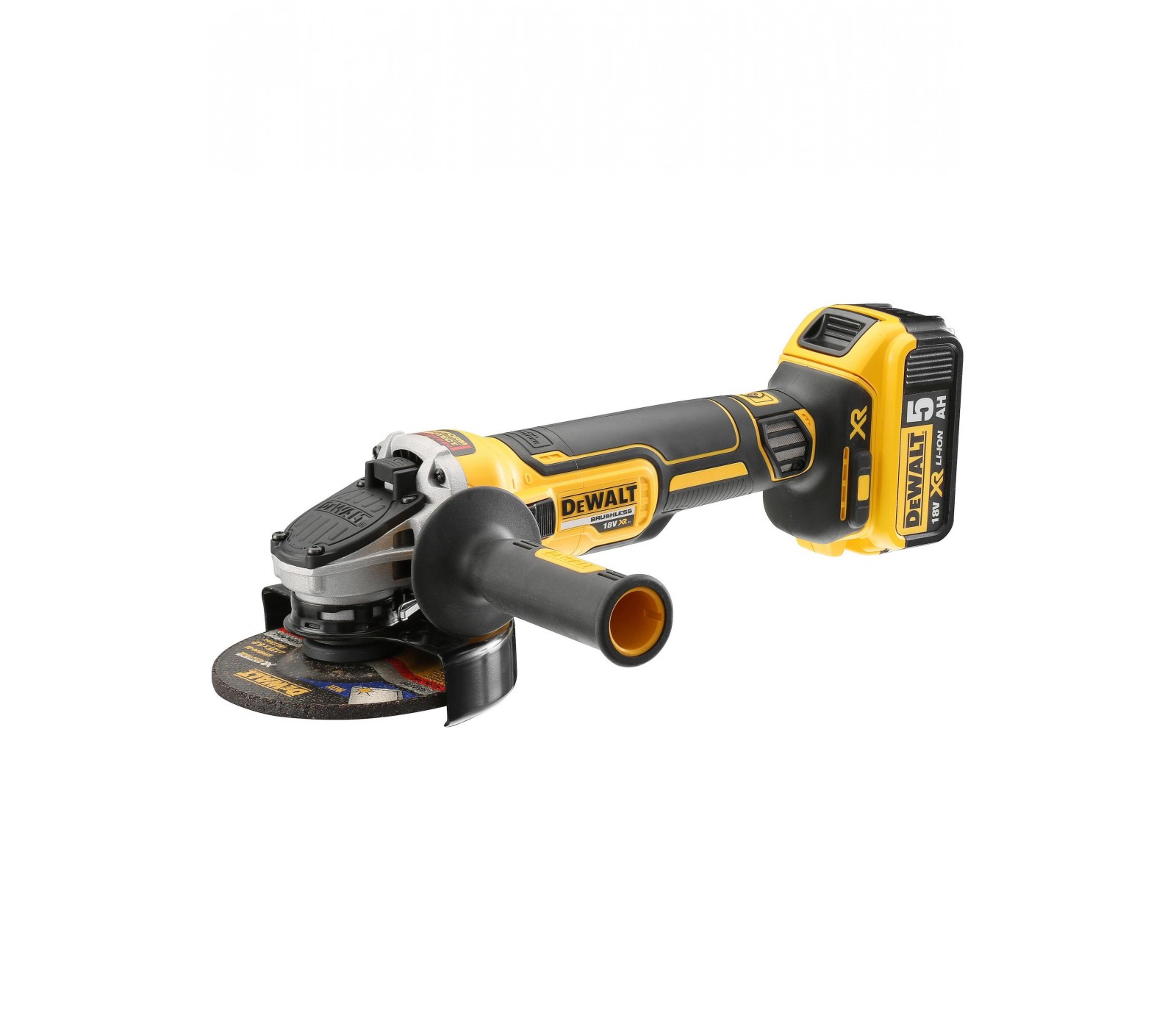 Cordless angle grinder DeWalt DCG405P2 