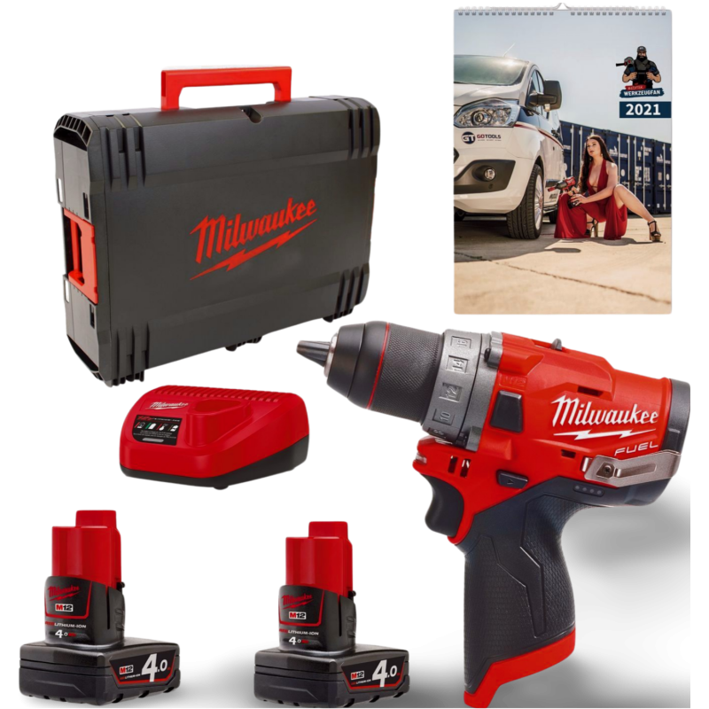 Cordless drill driver Milwaukee M12 FDD 