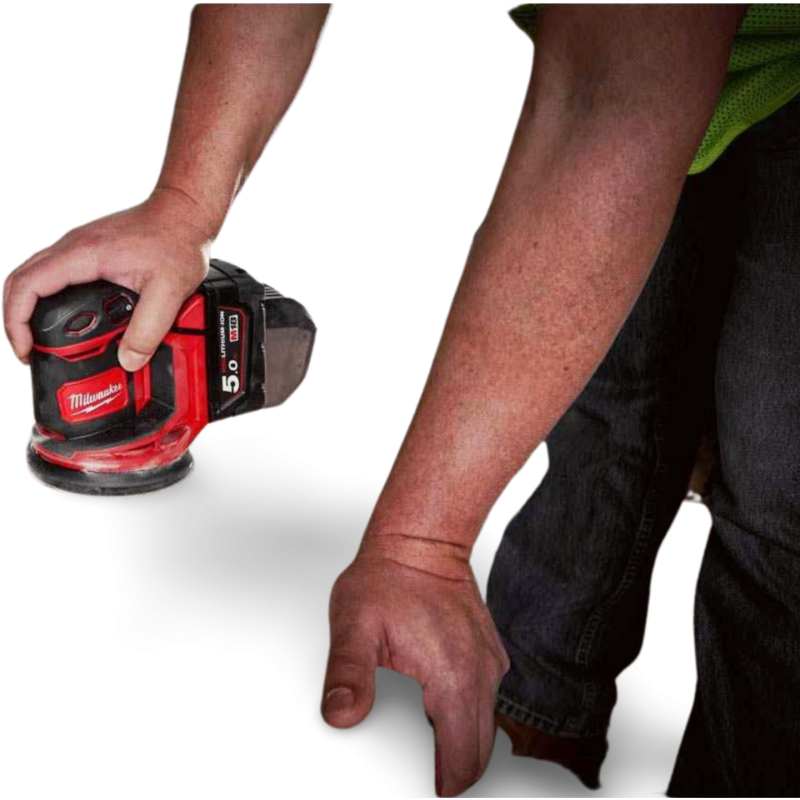 Random orbital sander Milwaukee M18 