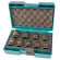 Smūginių sukimo galvučių komplektas Makita D-41517, 1/2", 9 vnt
