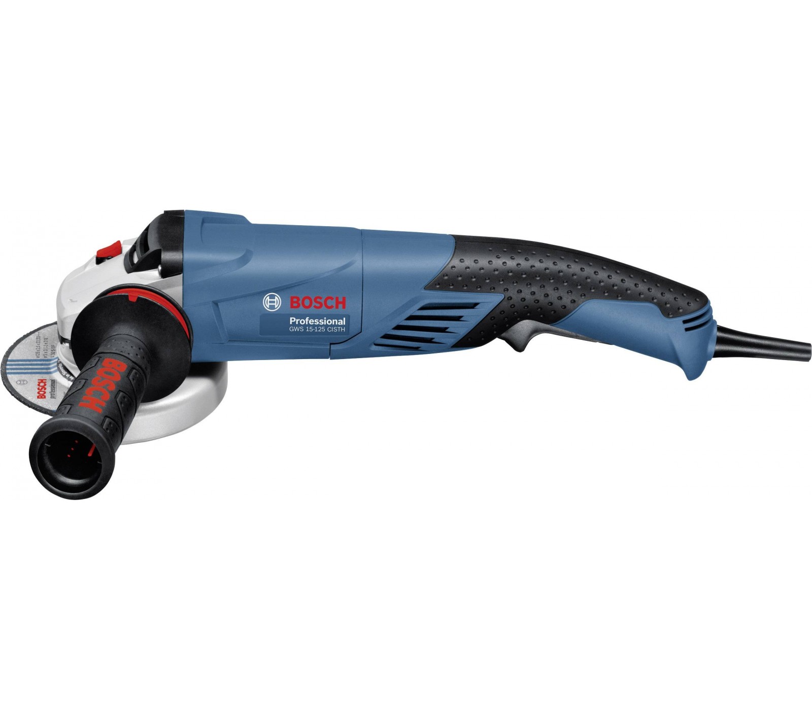 Elektrinis kampinis šlifuoklis Bosch GWS 15-125 CIEP, 125 mm, 1500 W