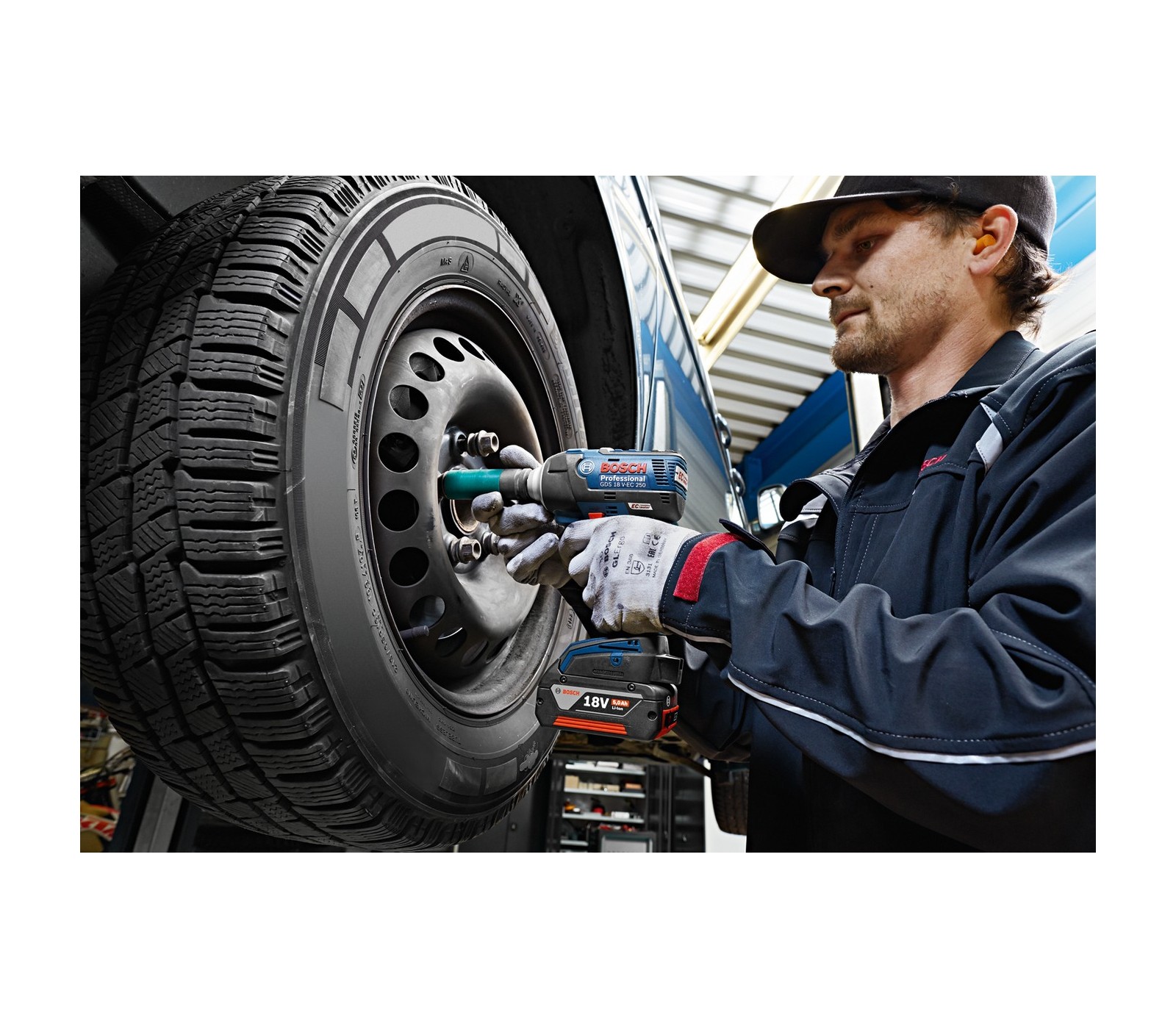 Cordless impact wrench Bosch GDS 18 V 