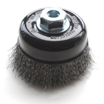 Brush Wire Cup 100mm Dia x M14