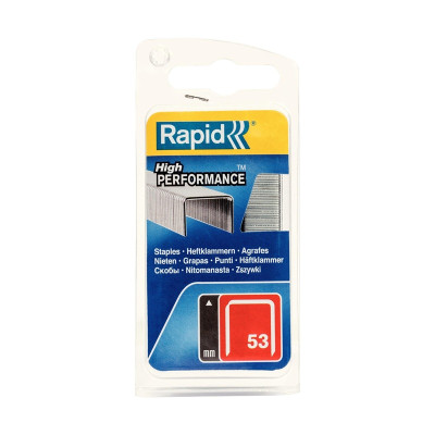 Kabės Rapid 40109504, 11.4x10 mm, tipas 53, 1080 vnt.