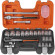 Galvučių ir terkšlės rinkinys Bahco (S240), 1/2", 24 vnt