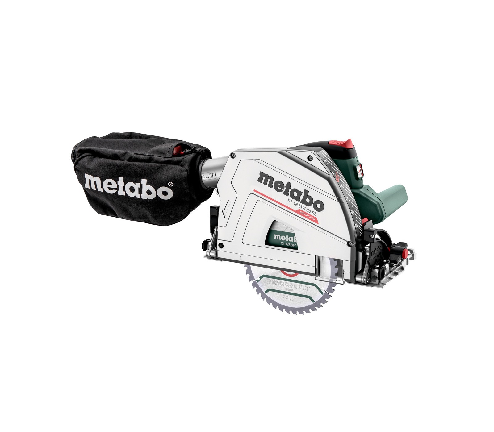 Cordless plunge saw Metabo KT 18 LTX 66 